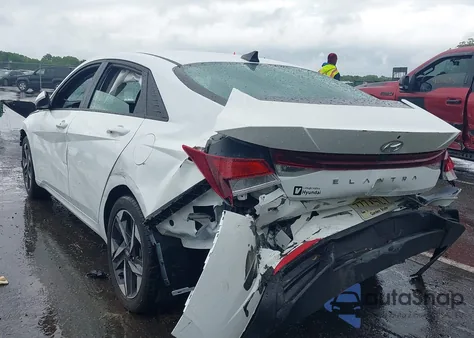 2023 Hyundai Elantra Sel из США, поврежденный, VIN 5NPLS4AGXPH113946